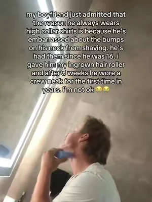 😭😭  #ingrownhair #shavingbumps #ingrownhairs #bfrelatable #couplegoals      