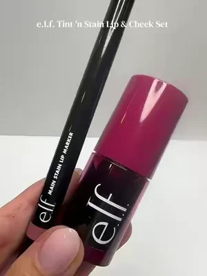 New duo ✨@e.l.f. Cosmetics #elfliptint #elfcosmetics #tiktokshopcreatorpicks #lipstain 