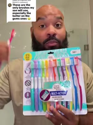 Replying to @Daphne Von Doom I had bad gingivitis a while back and these toothbrushes massaging my gums has helped me a lot! @GuruNanda LLC @Puneet Nanda bridge the gap #GuruNanda #DealsForYouDays #oralhealth #dentalhealth #teethcleaning 