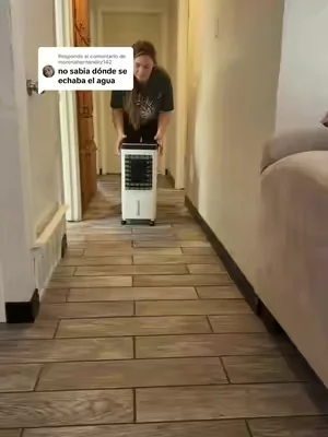 Respuesta a @morenahernandez142 #aireacondicionado #aireportatil #calor #ventilador #tiktokshopcreatorpicks 