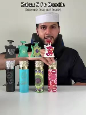 I know you guys were waiting on this bundle to come back. Zakat 5 pk fragrance that smells like a Bond no 9 bundle. 31 + Free Shipping