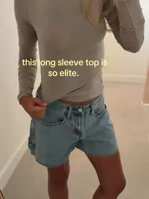 so flattering and soft. wearing xs