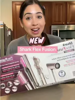 The new shark FlexFusion has all the attachments!! #sharkflexfusion #sharkairwrap #hairstyler #hairtools 