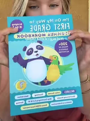 #firstgrade #summerworkbook #workbook #summeractivities #tiktokshopcreatorpicks 
