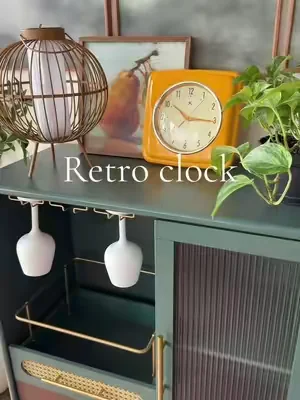 Pick your color but hurry! #clock #retro #vintage #homedecor 