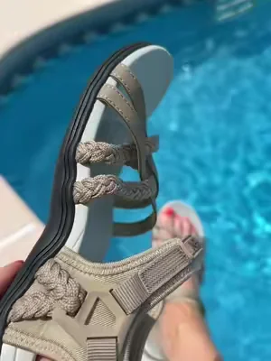 If you suffer from planter fasciitis like me, look no further for lightweight yet very supportive walking sandals🙌#planterfasciitis #supportivesandals #hikingsandals #walkingsandals @UBFEN STORE 