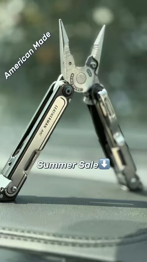 The Leatherman ARC is the ultimate premium multitool featuring a MagnaCut steel blade, interchangeable bit driver, pliers, scissors, and essential everyday carry tools in one compact package. Built for tradesmen, mechanics, outdoor enthusiasts, and anyone who demands top-tier performance from their EDC gear. #LeathermanSpotlightDay #Leatherman #MultiTool #EDCGear #SummerVibes @Leatherman Tools 