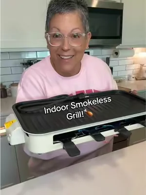 Perfect if you don’t know how to use an outdoor grill!😂 #indoorgrill #indoorgrilling #tiktokshopcreatorpicks 