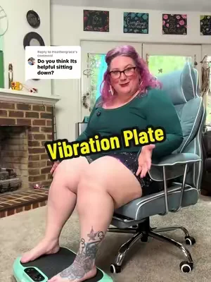 Replying to @Heathergrace 450 lbs weight limit HOTWAVE Vibration Plate ✨ #vibrationplate #circulation #plussizefitness #lipedema #DealsForYouDays 