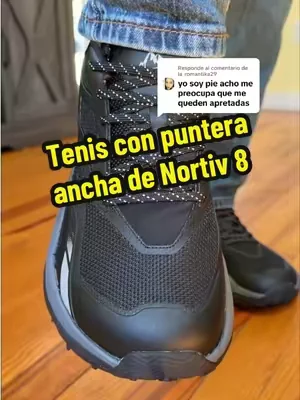 Respuesta a @la_romantika29 Tenis con puntera ancha para mayor cómodidad y suela antideslizante de Nortiv8 #tiktokshopcreatorpicks #dealsforyoudays #summerwins #shoes #tenis 