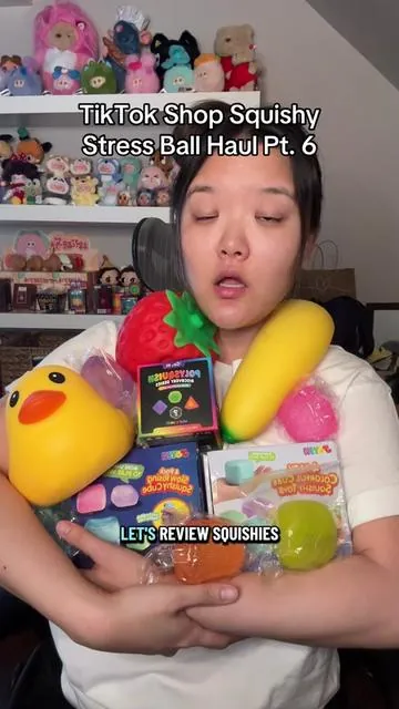 Part 6 of my TikTok Shop squishy stress ball haul, and Joyin gave me two completely different kinds of sensory fidget toys to compare. The Color Jelly squishies have that firm sugar-squishy texture that reminds me of a softer NeeDoh Nice Cube, still dense and satisfying, just easier to squeeze. But the Color Candy squishies completely caught me off guard. They have Orbeez inside with a slime-or-putty-like filling, and I genuinely have not felt another stress ball texture like it. One is a familiar sugar-style squeeze, and the other is a weirdly satisfying surprise. Which one are you picking: Jelly or Candy? 👀 #squishy #stressball #fidgettoy #sensorytoy #tiktokshopfind 