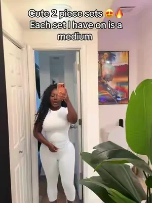 All a size medium loveeeee them perfect fit (big booty friendly) 🔥🔥🔥 #tiktokshop #tiktokmademebuyit #fyp 