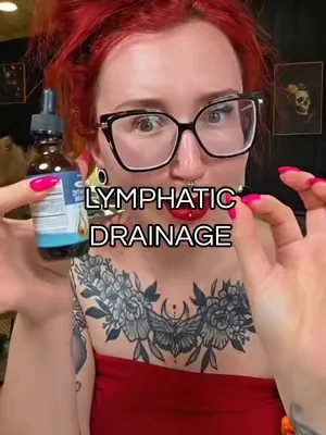 lymphatic drainage  . . . results may vary this is my own personal experience 