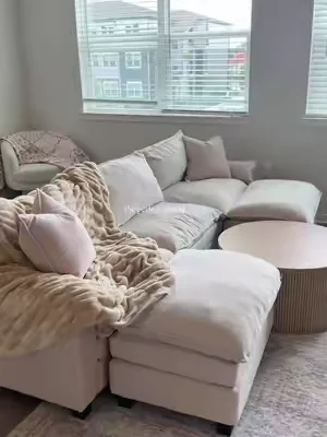 the coziest couch 🤎✨☁️🧸 #couch #cozy #Home #homedecor #cozycouch 