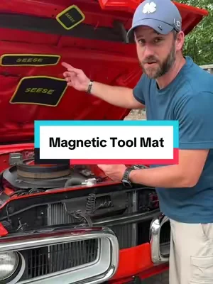 SEESE 3PC Magnetic Tool Mat #magnetictoolholder #tools #mechanic #tiktokshopcreatorpicks 
