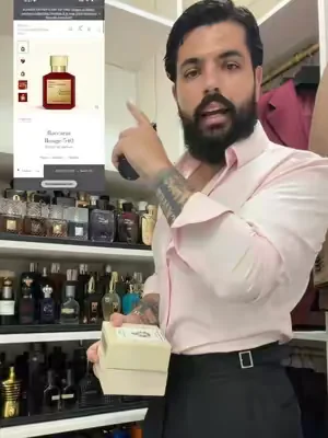 Probando perfume similar a baccarat rouge 540 #perfumes #perfumesmasculinos #perfumereview #perfumerecommendation #perfumecollection 