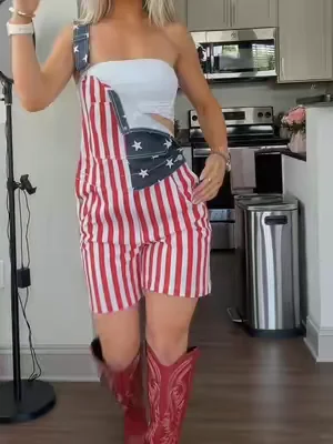 Throwing all the 4th fits 🇺🇸 #fashiontok #4thofjuly #OOTD 