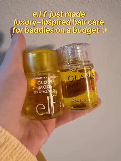 ELF just launched some luxury‑inspired hair care products for baddies who love a good budget‑friendly routine. In this carousel I’m showing ELF’s new hair lineup next to some comparable products that are much more expensive, so you can see the overall vibe, textures, and packaging side‑by‑side before you shop. Swipe through each photo and tap the tags to explore both the ELF options and the higher‑priced products I’m comparing them to. Everything is linked so you can check ingredients, sizes, and reviews and decide what fits your hair goals and your wallet.  If you’ve been wanting that soft, shiny, salon‑finish look without paying luxury prices, start here. Save this for your next wash‑day haul and tell me in the comments which pair you want me to try together in a full routine. #elfhaircare #elfyeah #luxuryhaircare #dealsforyoudays  🛍️ Where to buy: This is a tiktokshop exclusive! Not in stores yet, but each product is linked in this video! 