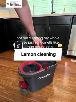 Replying to @Jocelyn Harrington  these new scents from @R&W Co. are chefs kiss!!  #dealsforyoudays #cleaninghacks #cleaningmotivation #mopsoap #lemonpoundcake 