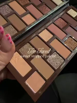 it’s giving golden hour 🤌🏻✨☀️ #eyepalette #toofacedcosmetics #eyeshadows #tiktokshopcreatorpicks #toofaced 
