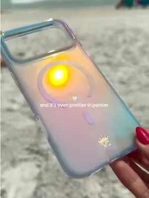 the iridescence is everything✨🫧 this jelly aura case from @velvetcaviar is such a stunner 🤩 #velvetcaviar #phonecase #cutephonecases #dealsforyoudays #phoneaccessories summer vibe