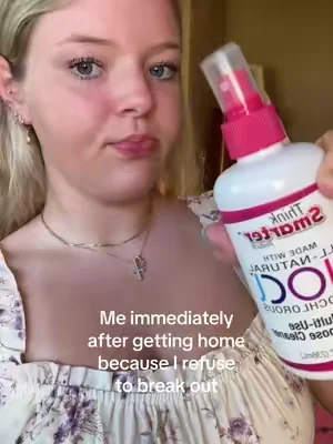 That outside air is no joke #acne #dealsforyoudays #skincare #hypochlorousacid #acneproneskin 