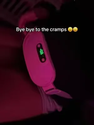 and it vibrates boo 😋 #period #cramps #portable #fyp #viral 
