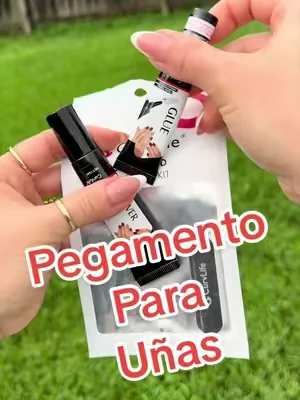 DESCUENTO🚨 Pegamento semisólido para uñas de secado rápido (10 g) con removedor (10 ml) – Versión mejorada – Gel adhesivo de larga duración para uñas a presión, puntas acrílicas y kits de manicura de calidad profesional – Fácil aplicación, sin necesidad de lámpara UV; apto para uso doméstico o en salón – Curvlife @Curvlife #dealsforyoudays #Summervibes #summerwins #nail #upgraded 