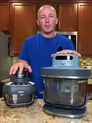 What’s the difference in the Ninja Crispi and the Ninja Crispi Pro? #ninjacrispi #ninjacrispipro #glassairfryer #airfryer #dealsforyoudays 