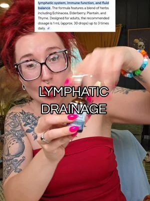 lymphatic drainage  . . . results may vary this is my own personal experience 