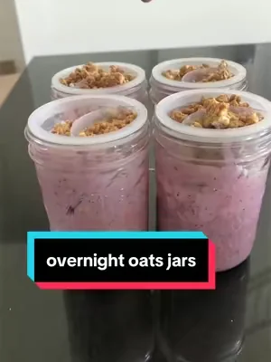 how i got my overnight oats to not taste awful: pink milk #tiktokshopcreatorpicks #dealsforyoudays #summerwins #summeressentials 