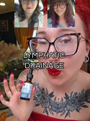 lymphatic drainage  . . . results may vary this is my own personal experience 