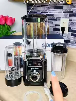 Ganiza Professional Smoothie Blender 1100W Motor 25000 RPM 8 Auto Programs for Frozen Fruits Ice 64 oz Large 12-in-1 Countertop Blender Dishwasher Safe Multifunctional Juicer food processor nutribullet vitamix juicer machine #dealsforyoudays 