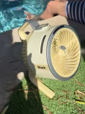 Essential for living in AZ #portablefan #sharkfan #sharkmistingfan #mistingfan #shark 