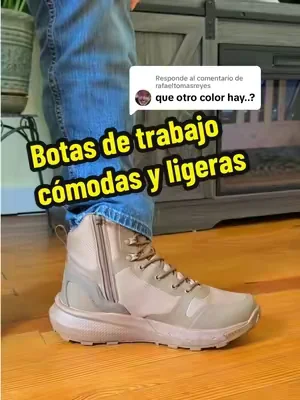 Respuesta a @rafaeltomasreyes Botas de trabajo cómodas y ligeras para construcción, mantenimiento y actividades al aire libre #tiktokshopcreatorpicks #dealsforyoudays #summerwins #workboots #tacticalboots 