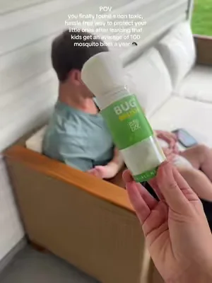 Love that this is non toxic and actually safe for the kiddos 👏🏼 #bugspray #nontoxic #moms #MomsofTikTok #momtok 