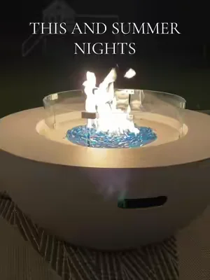 We are LOVING this fire pit from Vevor! #firepit #vevor #dealsforyoudays 