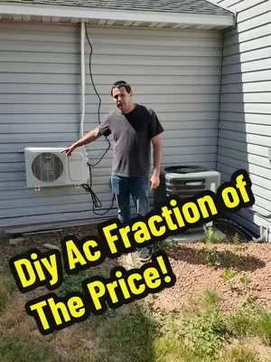 You can have ac diy by this weekend! #ac #DIY #minisplit #Summerwins #dealsforyoudays 
