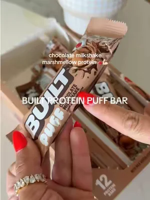 the fluffiest, creamy bar🍫☁️✨ @Built Bar  #dealsforyoudays #builtbar #builtproteinbar #protein #proteinbar 