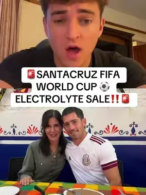 SANTACRUZ FIFA WORLD CUP ELECTROLYTE SALE‼️🚨⚽️ #santacruzmedicinals #dealsforyoudays #electrolytes #fifaworldcup #tiktokshopcreatorpicks @Santa Cruz Paleo @SantaCruzPaleo 