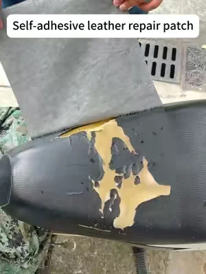 Leather repair tapes