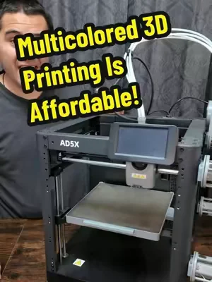 Multicolored 3d Printing is actually affordable! #3d #DIY #3dprinting #dealsforyoudays #Summerwins 