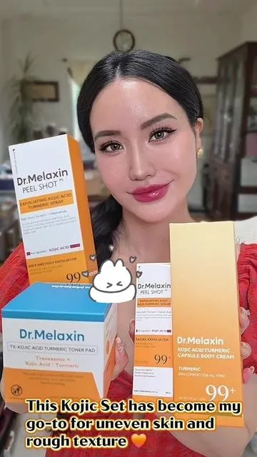 ✨ Dark spots have always been one of my biggest skin concerns, so I’ve been loving this Kojic routine lately. @Dr.Melaxin  #drmelaxin #kojicacid #darkspot #hyperpigmentation #kbeauty