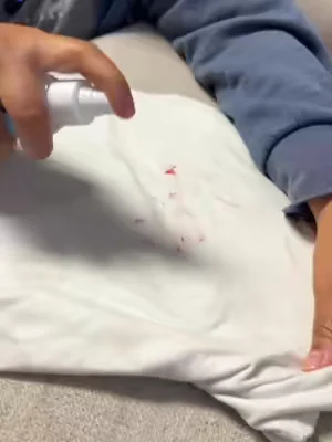 I was not expecting that! #stainremover #momlife #dealsforyoudays #momhacks #cleaningtok 