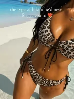 @Blooming Jelly #bikini #bikiniseason #leopardprint #summervibes #dealsforyoudays 