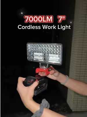 Portable Work Light with USB Charging-For Camping,Jobsite, or Outages 💡🔋🏕️#ecarke #light #milwaukee #SummerWins #DealsForYouDays 