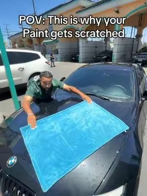 This is the only drying towel I use now #carcare #carcareproducts #dryingtowel #microfibertowel #detailingcars 