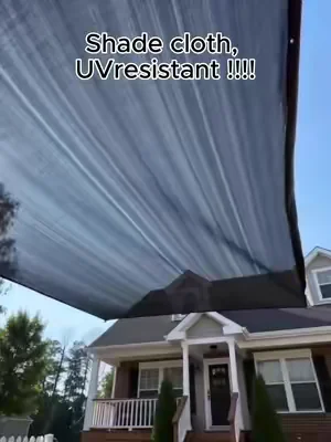 The easiest and most budget-friendly way to protect your yard #sunshadenet #summerwins #Summervibes #fathersdaygift #GardenShade
