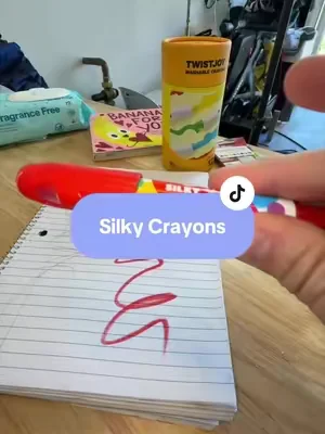 Your kid doesn’t have a disorder. He’s just using crappy crayons 🖍️ #parentsoftiktok #summeressentials #backtoschoolshopping #tiktokshopcreatorpicks #dealsforyoudays 