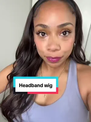 You’re not ugly, you just don’t have time to do your hair all the time 🥰🔥🙌🏽 #headbandwig #wig 